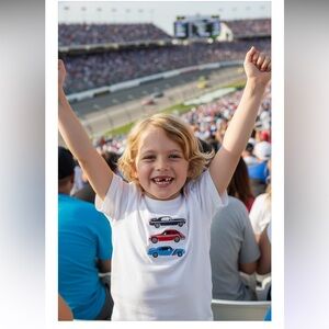 NWT- Janie and Jack Race Car Tee